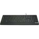 TERRA Keyboard 4000 Corded DE USB QWERTZ 105 Tasten schwarz (2810756)