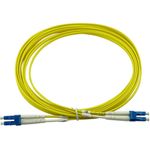 Kompatibles HPE AK345A BlueOptics Duplex LWL Patchkabel, LC-UPC/LC-UPC beige, 2 Meter, Singlemode, E9/125µm G.657.A1, Eingangsdämpfung: unter 0.2dB, Markenfaser, Keramik Ferrule, inkl. Messprotokoll (AK345A-BO)