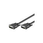 Wentronic Goobay DVI-D FullHD Kabel Dual Link, Schwarz, 1.8 m - DVI-D-Stecker Dual-Link (24+1-Pin) > DVI-D-Stecker Dual-Link (24+1-Pin) (93573)