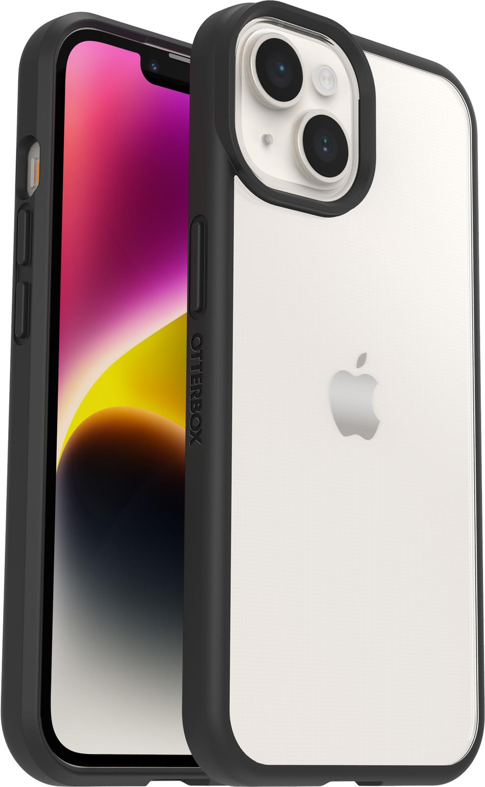 OTTER PRODUCTS Otterbox React (Pro Pack) Backcover iPhone 14 Plus Transparent, Schwarz