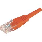 Patchkabel, CAT.6, U/UTP, ungeschirmt, Kupfer, rot, 15,0 m Patchkabel mit Rastnasenschutz (243761)