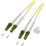 EFB Elektronik O0381.7,5 Glasfaserkabel 7,5 m 2x LC OS2 Gelb (O0381.7,5)