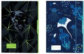 Pelikan Zeichnungsmappe "Panther", DIN A3 aus stabilem Karton, UV-Lack mit Hochglanzeffekt, - 1 Stück (300004010)