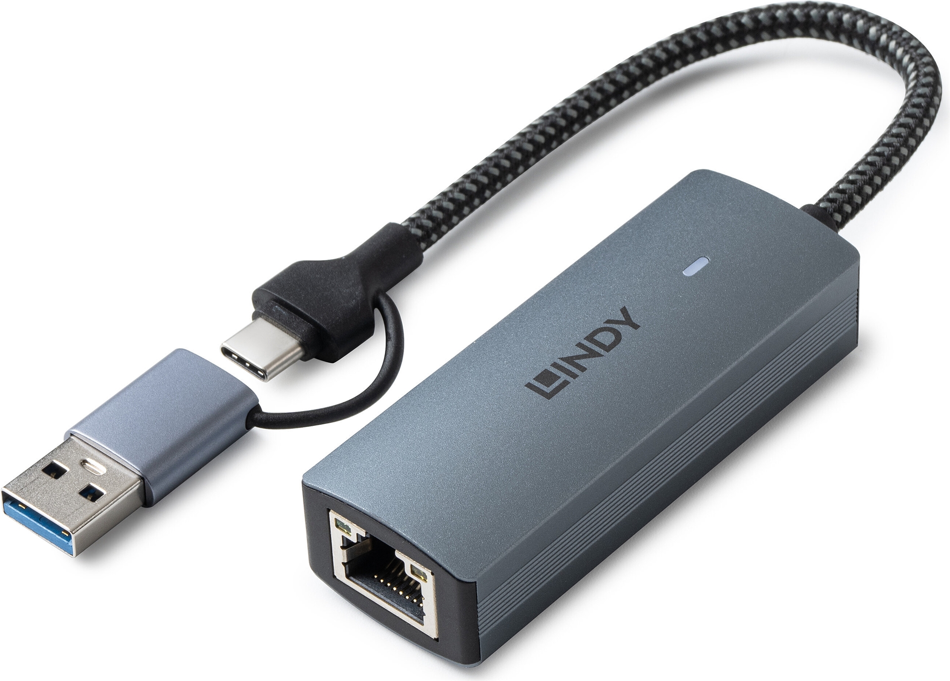 Lindy USB 3.2 Gen 1 auf 5G Ethernet Konverter (43415)