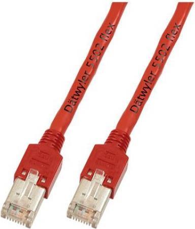 EFB-Elektronik RJ45 Patchkabel Cat.5e S/UTP PVC Dätwyler 5502 TM11 rot 3m Hersteller: EFB Elektronik (K8703.3)
