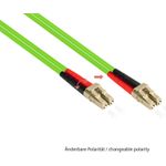 Alcasa LW-801LC5 Glasfaserkabel 1 m LSZH OM5 LC Grün (LW-801LC5)