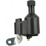 FISCHER Fahrrad-Dynamo links, mit Überspannungsschutz langlebig und lichtstark, Leistung: 6 V / 3 Watt, - 1 Stück (85414)