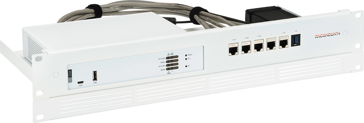 Rackmount.IT RM-SR-T14I Firewall-Rackmontage 1.3U 19" Weiß
