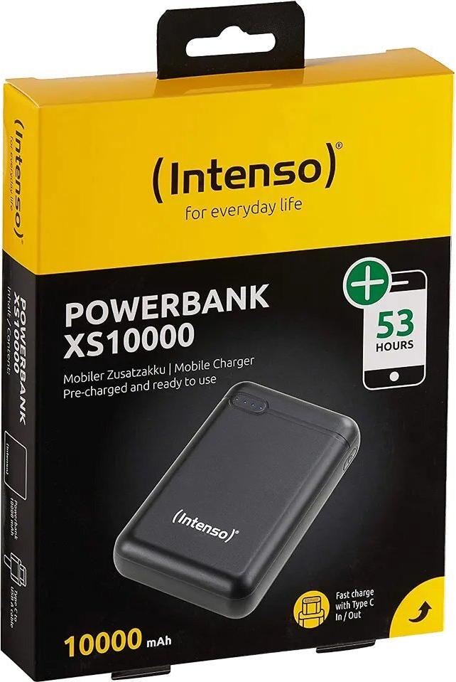 Intenso XS10000 Powerbank 10000 mAh Schwarz