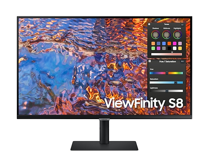 Samsung LS32B800PXPXEN LED-Monitor 81,3 cm (32" ) 3840 x 2160 Pixel 4K Ultra HD Schwarz [Energieklasse G] (LS32B800PXPXEN)