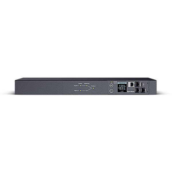 CyberPower Switched ATS PDU44005 19" 1U Rack-PDU 200-240V/16A 10x IEC Schwarz
