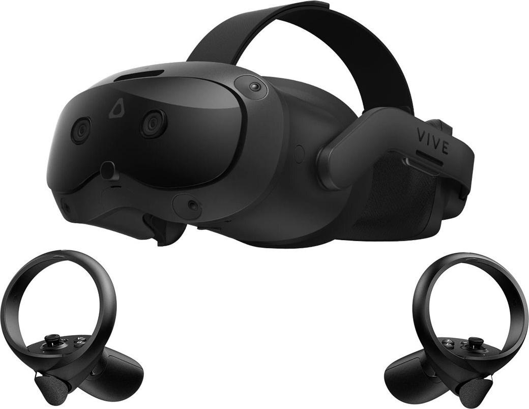 HTC VIVE Focus Vision Business Edition VR/MR-Headset 5K Eye-Tracking 128 GB Schwarz