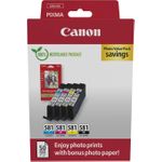 Canon CLI-581 C/M/Y/BK Photo Value Pack (2106C006)