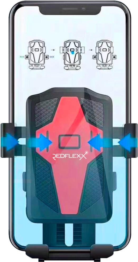 Redflexx REBBY R-500 Universal Smartphone-Halterung für Fahrrad, Roller und Moped (R5-000971)