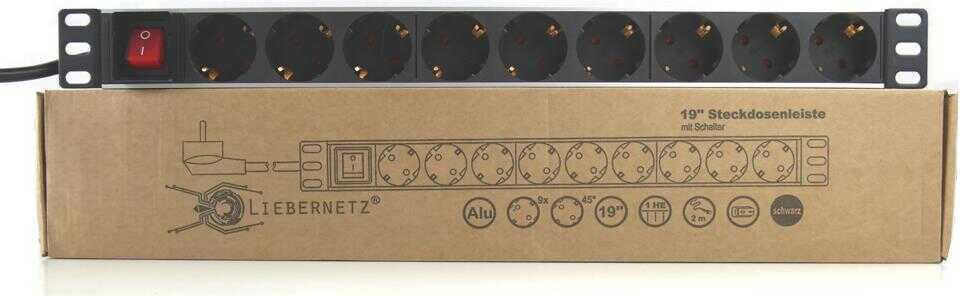 Liebernetz 19"-Steckdosenleiste von (90LNSDL199SS)