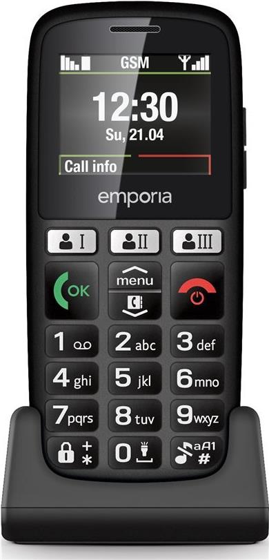 Emporia emporiaHAPPY 30 Years Anniversary Edition Einsteigertelefon 1,81" Schwarz