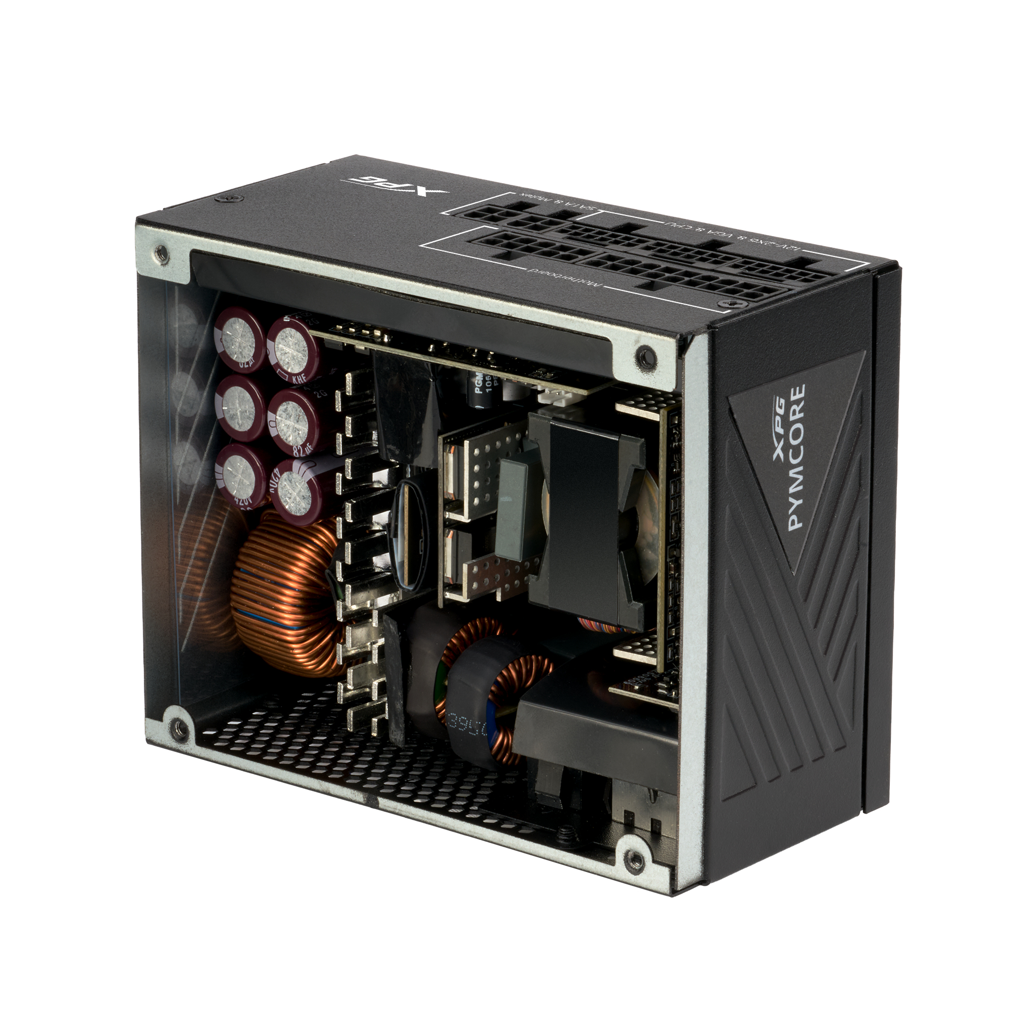 ADATA XPG PYMCORE 750W 80 PLUS Gold PC-Netzteil Schwarz
