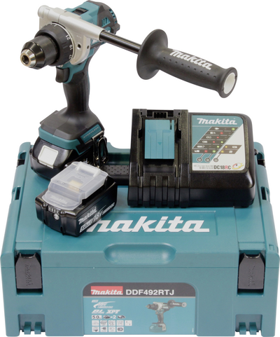 Makita DDF492RTJ Akku-Bohrschrauber 18V (DDF492RTJ)