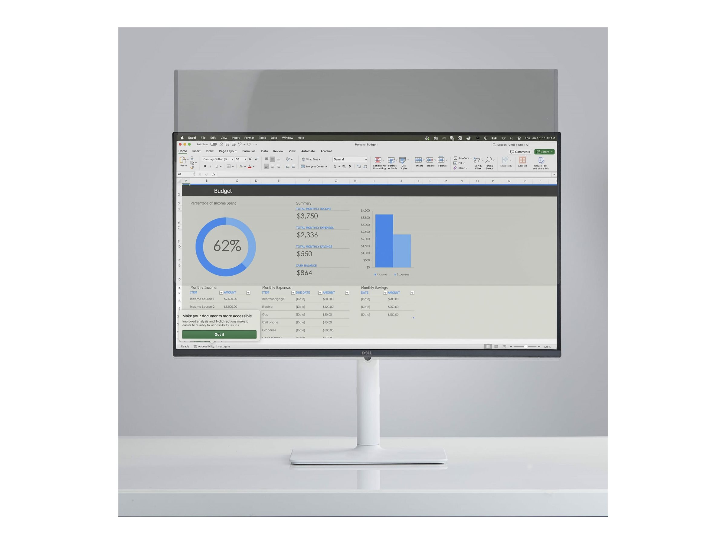 StarTech.com 24M69-PRIVACY-SCREEN Blickschutzfilter 24" 16:9 Transparent