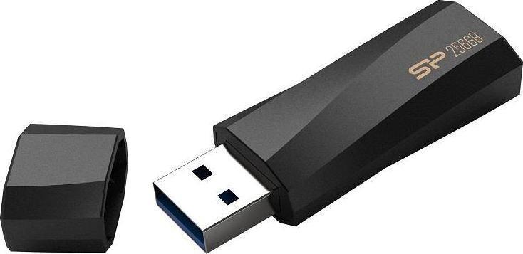 Silicon Power USB-Stick, Blaze B07, 256GB, USB 3.0, Schwarz (SP256GBUF3B07V1K)