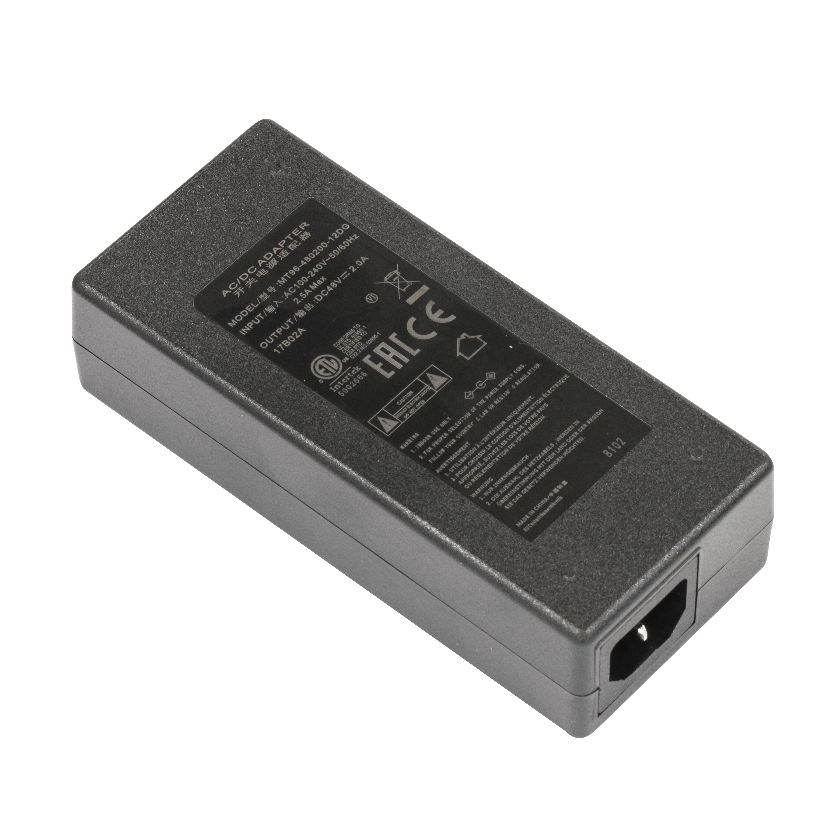 MikroTik 48V2A96W Netzteil 96W Schwarz
