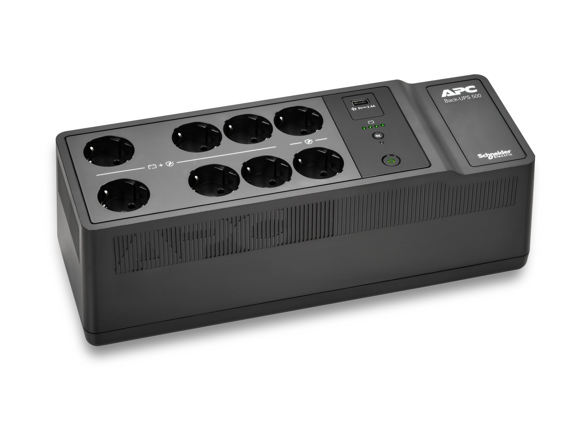 APC Back-UPS BE500G2-GR 500 VA 300 W Schwarz