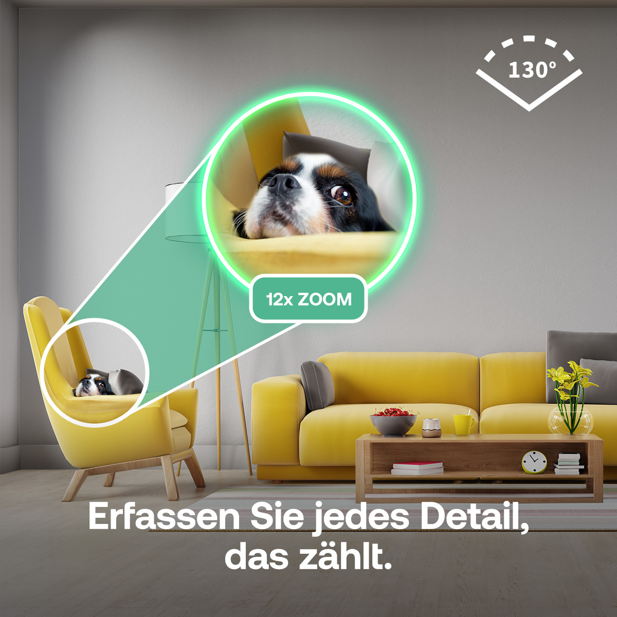Arlo Essential 3 2K Indoor Überwachungskamera WLAN 2er-Set Weiß