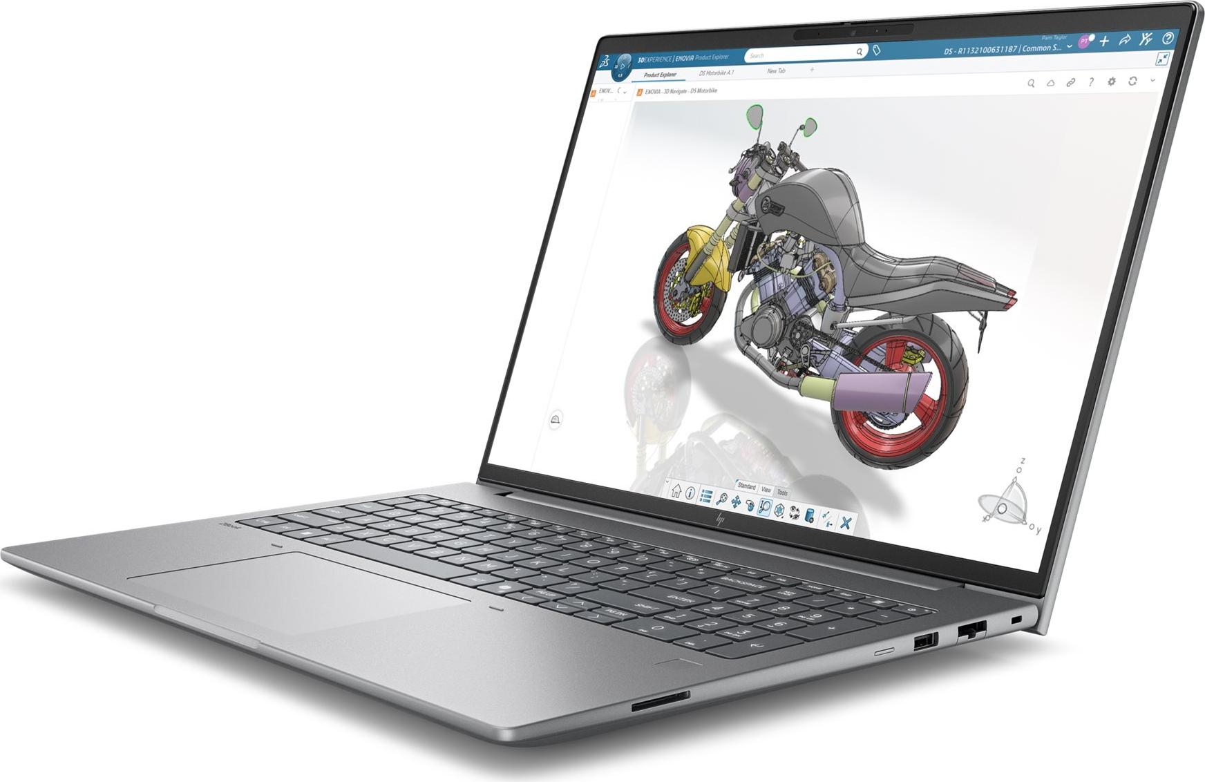 HP ZBook X G2i 16" 2.5K Intel Core Ultra 9 386H 32 GB RAM 1 TB SSD NVIDIA RTX PRO 2000 Meteorsilber