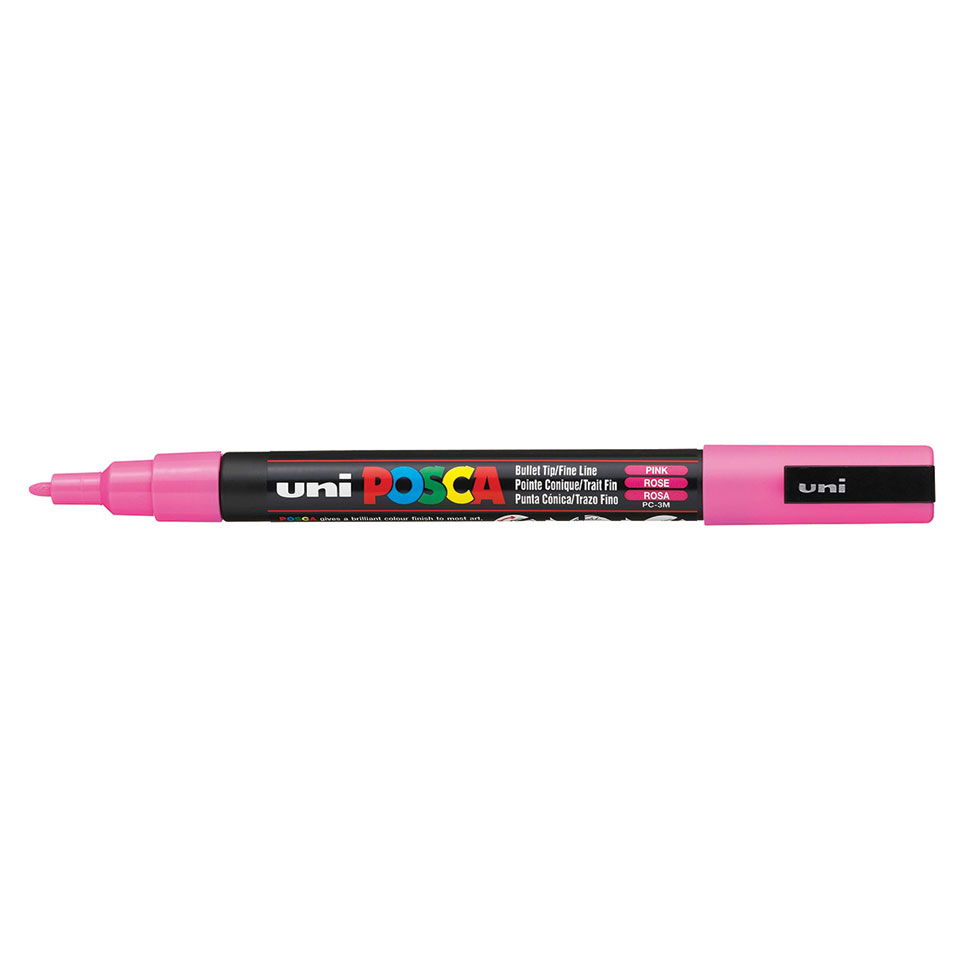 POSCA PC-3M Marker Rundspitze 1,3 mm Pink