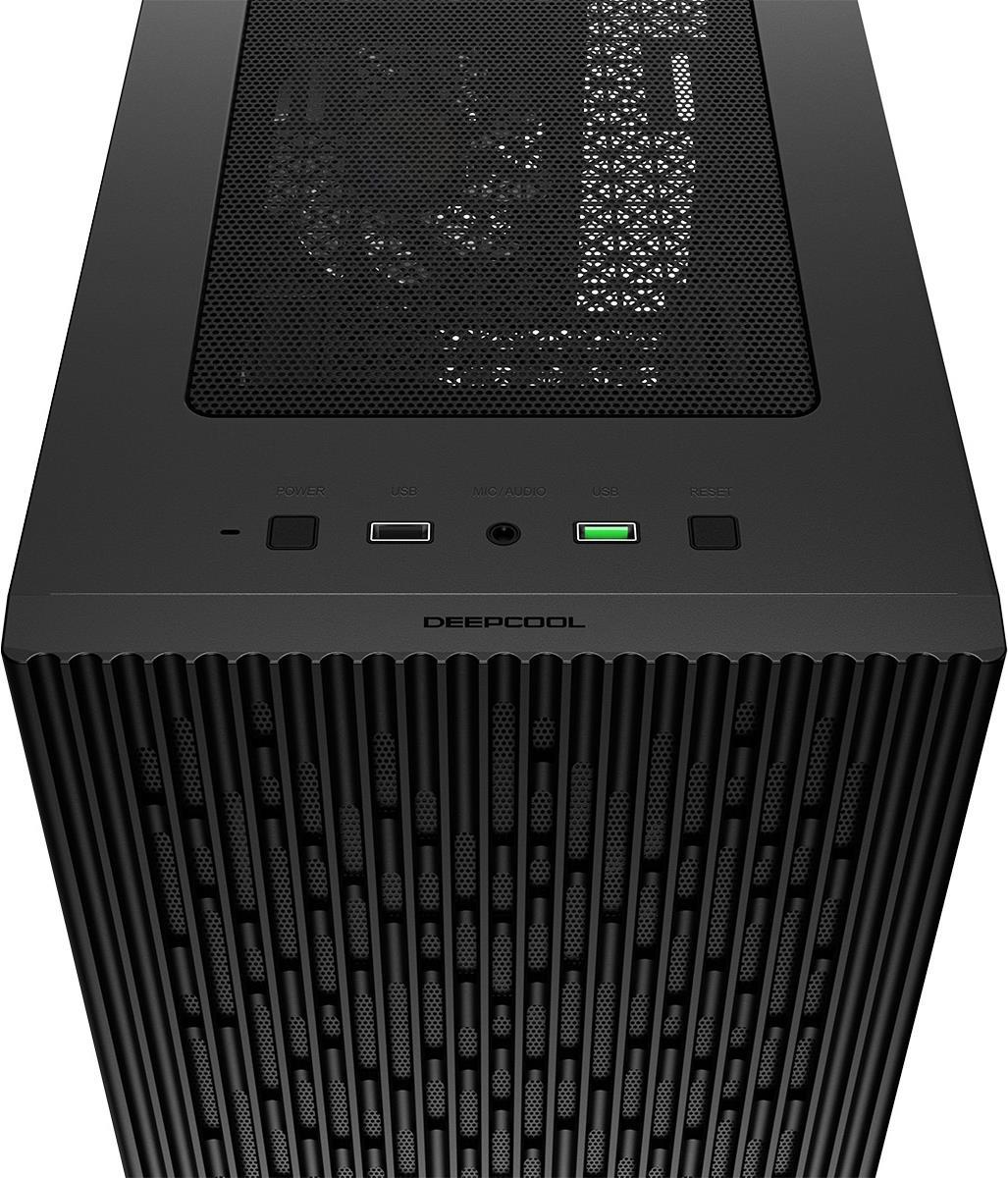 DeepCool MATREXX 40 3FS Micro Tower Gehäuse micro ATX/Mini-ITX Schwarz