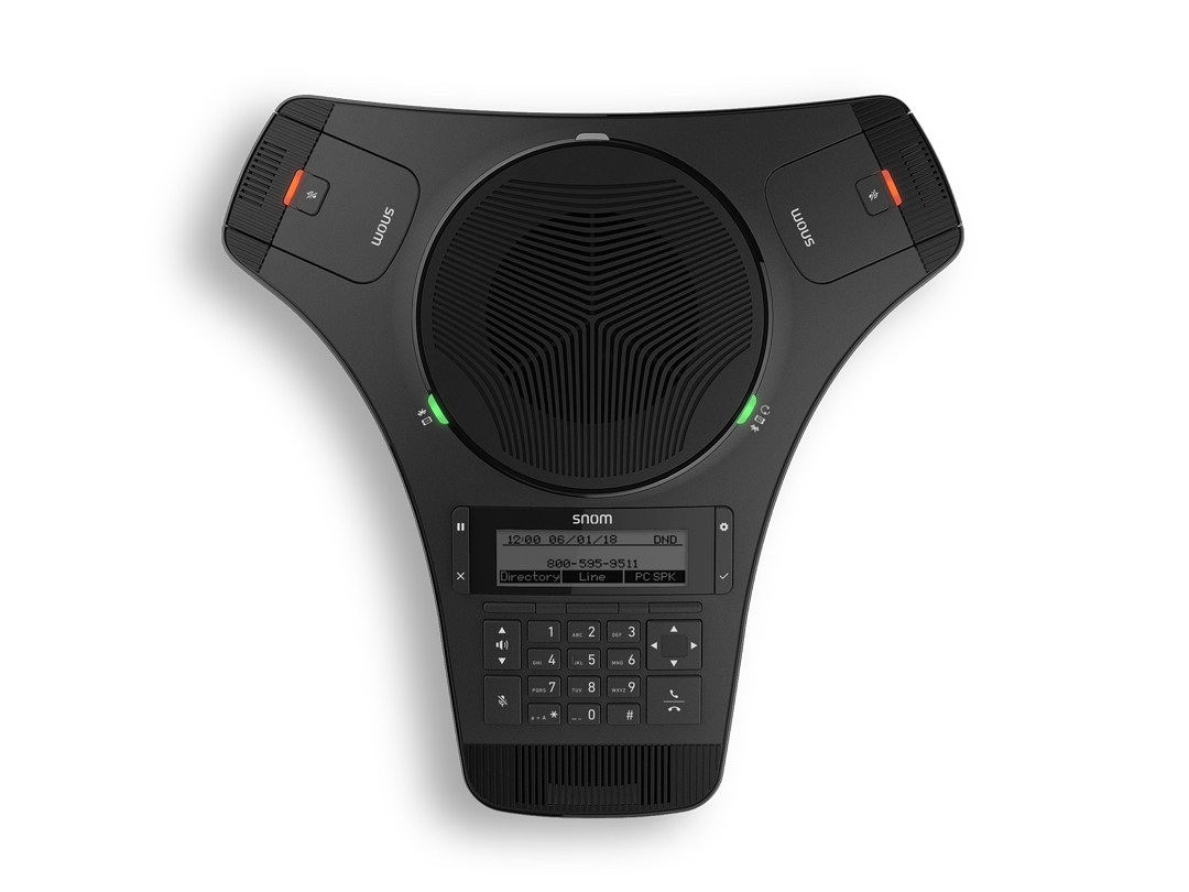 Snom C520-WiMi VoIP-Konferenztelefon Bluetooth Schwarz