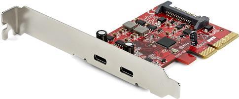 StarTech.com 2-port 10Gbps USB C PCIe Card Adapter (PEXUSB312C3)