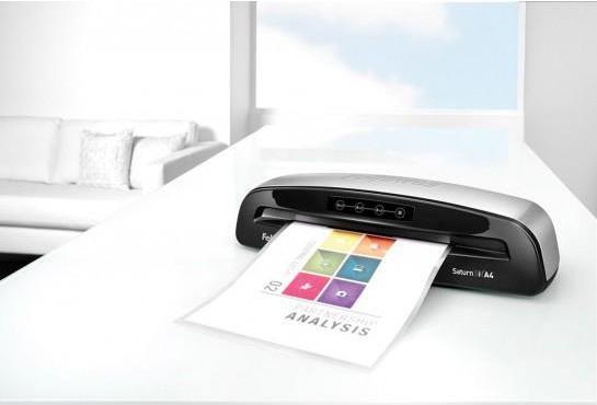 Fellowes Saturn 3i A4 Laminiergerät 23.5 cm Schwarz,Silber
