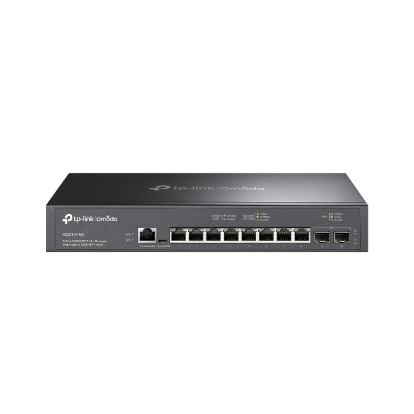 TP-Link Omada SG3210X-M2 V1 Managed Switch 8 x 2.5GBase-T + 2 x 10Gb SFP+ Schwarz