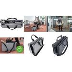 sigel Business-Filztasche Desk Sharing Bag Classic L, grau synthetischer Filz, 2 Tragegriffe & verstellbarer Schulter - 1 Stück (BA409)