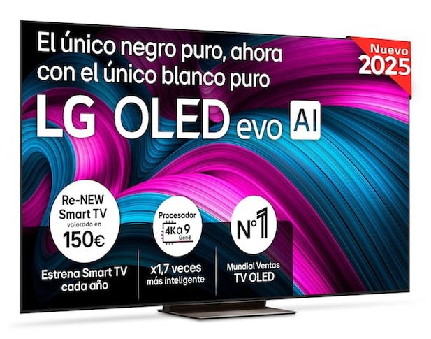 LG OLED83C5ELA 83" 4K OLED evo AI Smart TV Schwarz