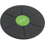 SCHILDKRÖT Balance-Board / Fitnesskreisel, grün/anthrazit rundes Balanceboard aus stabilem, rutschfestem PP-Kunststoff - 1 Stück (960031)