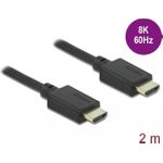 DeLOCK 85388 HDMI-Kabel 2 m HDMI Typ A (Standard) Schwarz (85388)