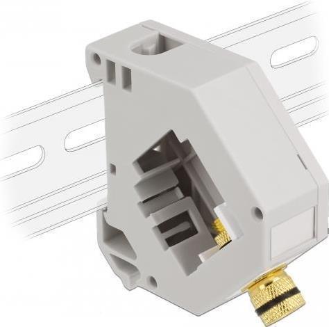 Delock Keystone Jack-DIN-Adapter für Schienenmontage (87162)