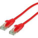 ROLINE RM UTP Patchkabel Kat6A/Kl.EA rot 0.5m - UTP (21.45.3110)
