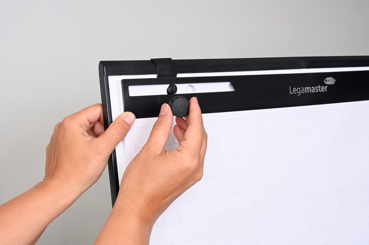 Legamaster Sketch easy Mobiler Flipchartständer Rundfuß Schwarz