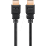 Goobay 41084 HDMI-Kabel 2 m HDMI Typ A (Standard) 2 x HDMI Type A (Standard) Schwarz (41084)
