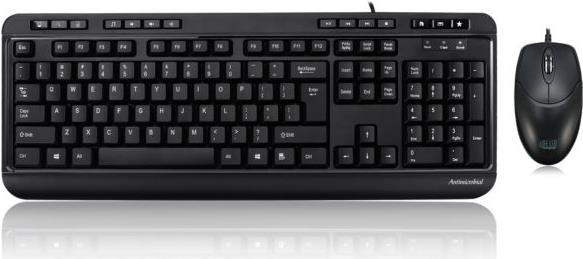 Adesso AKB-132CB-DE Tastatur USB QWERTZ Deutsch Schwarz (AKB-132CB-DE)