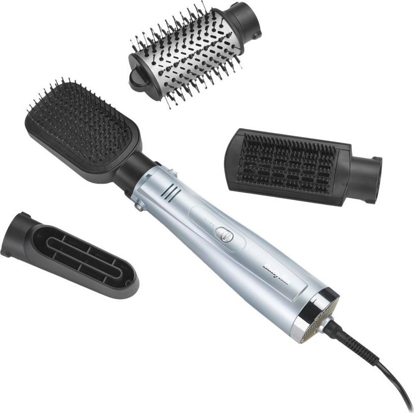 BaByliss Hydro-Fusion AS774E Haartrockner/Haarstyler Schwarz, Blau