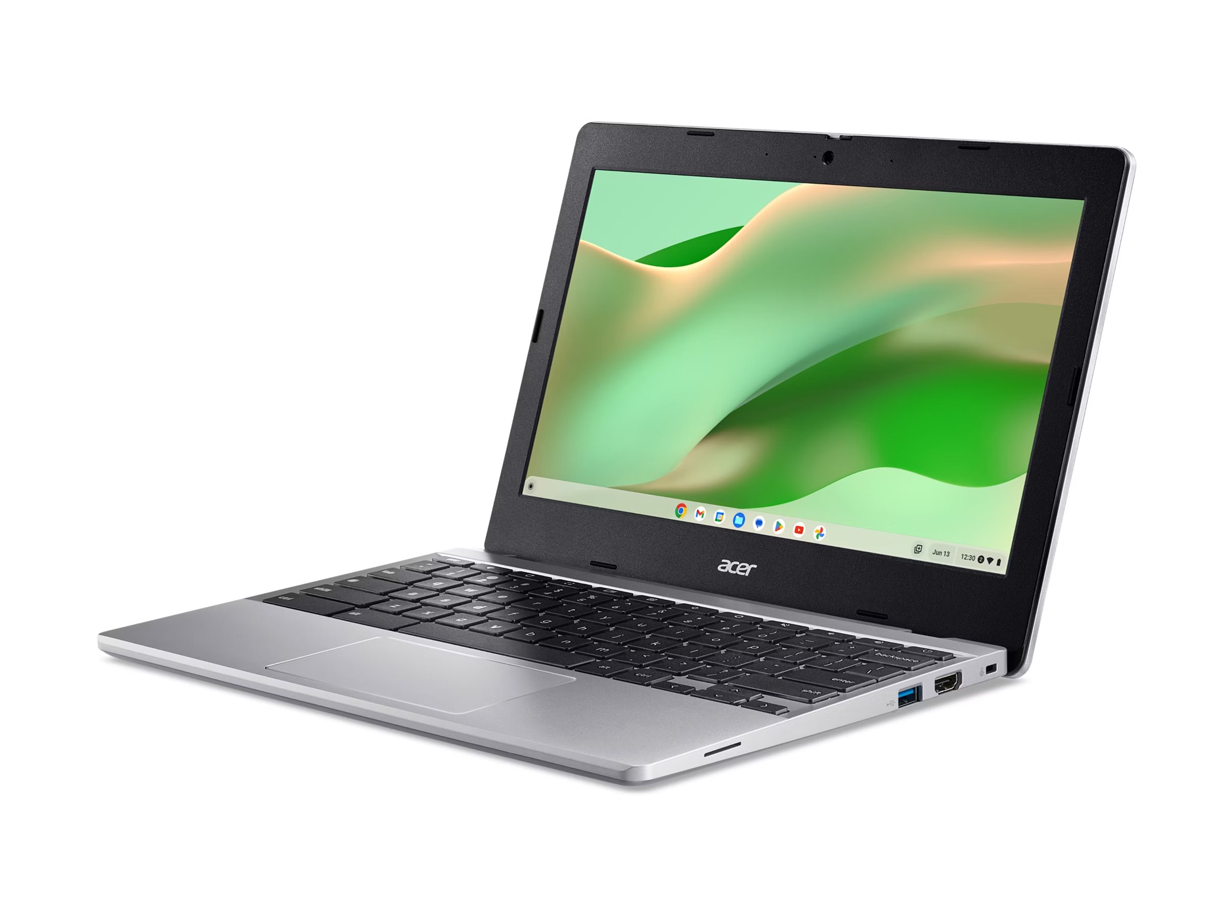 Acer Chromebook 311 CB311-12HT 11,6" Intel N100 4 GB RAM 64 GB eMMC Reines Silber