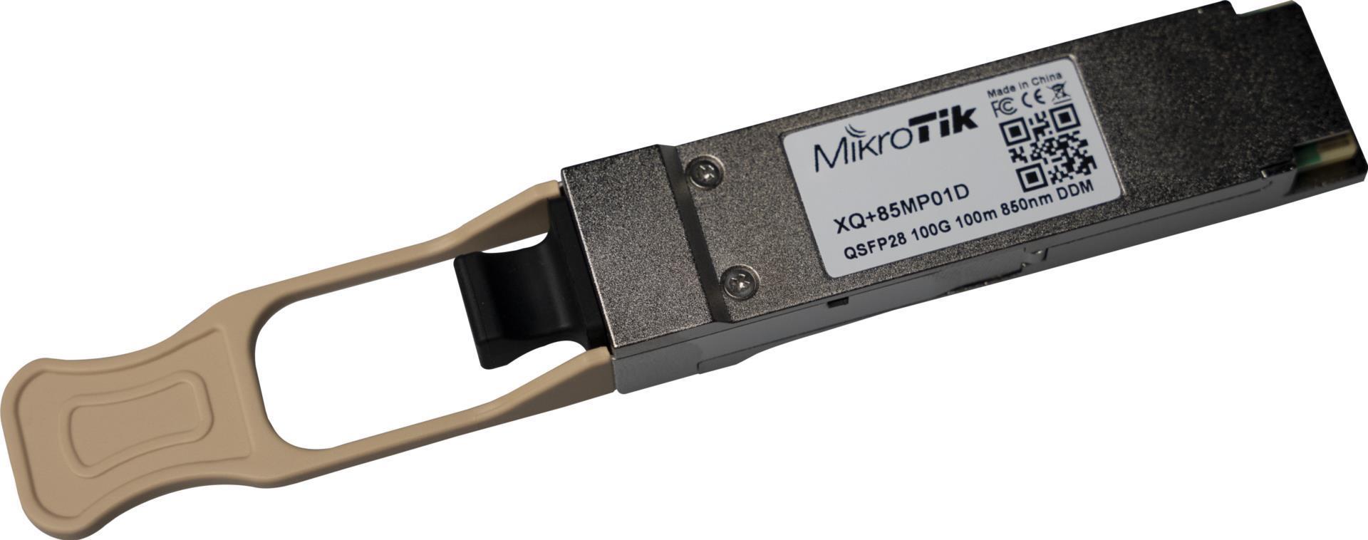 Mikrotik XQ+85MP01D Netzwerk-Transceiver-Modul Faseroptik 100000 Mbit/s QSFP28 850 nm (XQ+85MP01D)