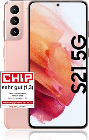 Samsung G991B Galaxy S21 5G 8 + 128 GB phantom pink (SM-G991BZIDEUB)