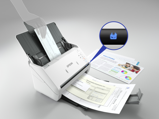 Epson WorkForce DS-530II Dokumentenscanner Duplex 600 dpi USB 3.0 Schwarz, Weiß