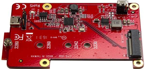 StarTech.com USB auf mSATA Konverter für Raspberry Pi und Entwicklungsboard (PIB2M21)
