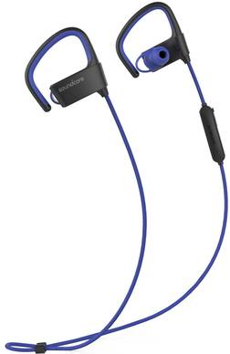 Anker Soundcore Arc Bluetooth® Sport Kopfhörer In Ear Ohrbügel, Schweißresistent, Wasserbeständig Schwarz, Blau (AK-A32610J1)